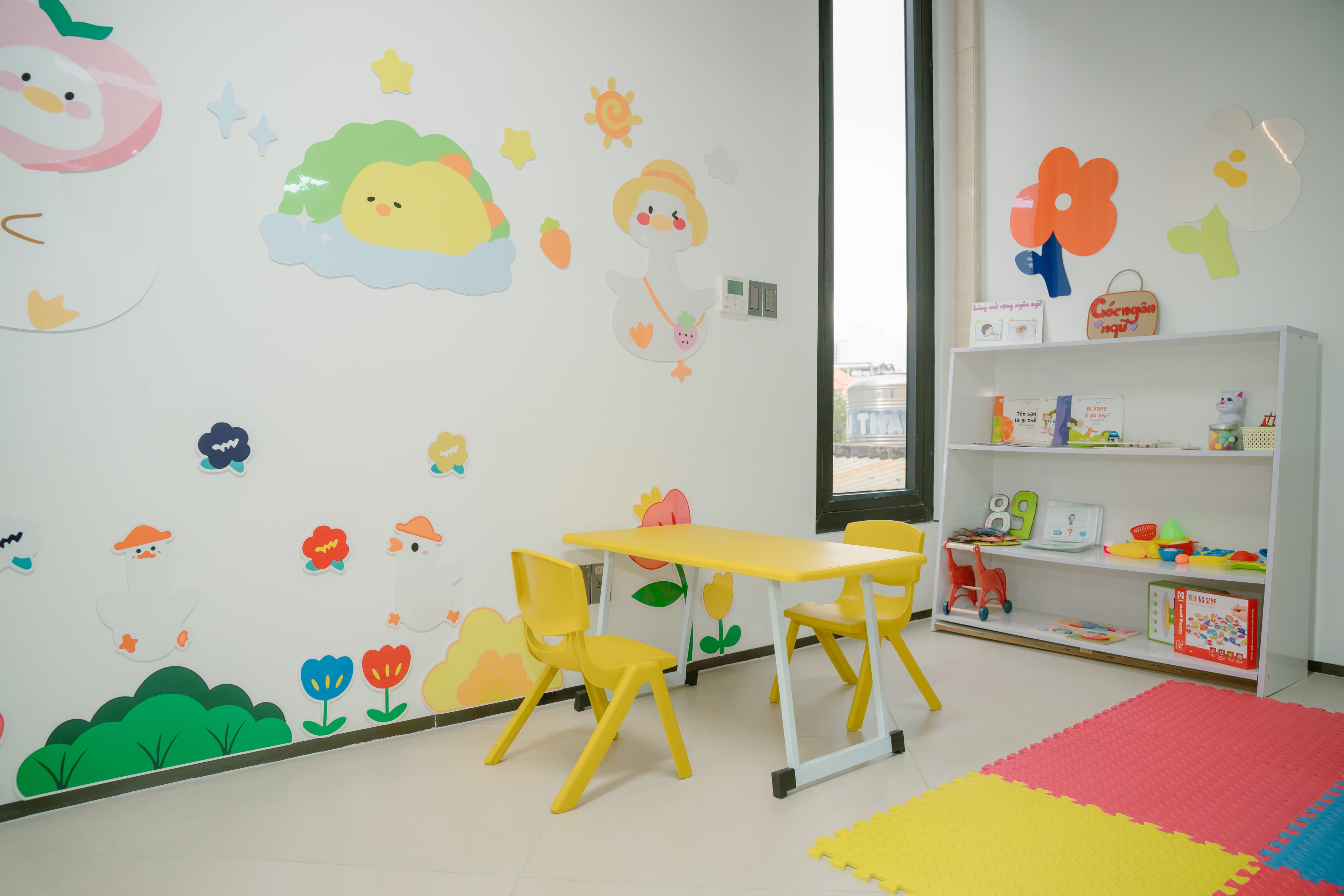 Phòng học tại Trung tâm VH